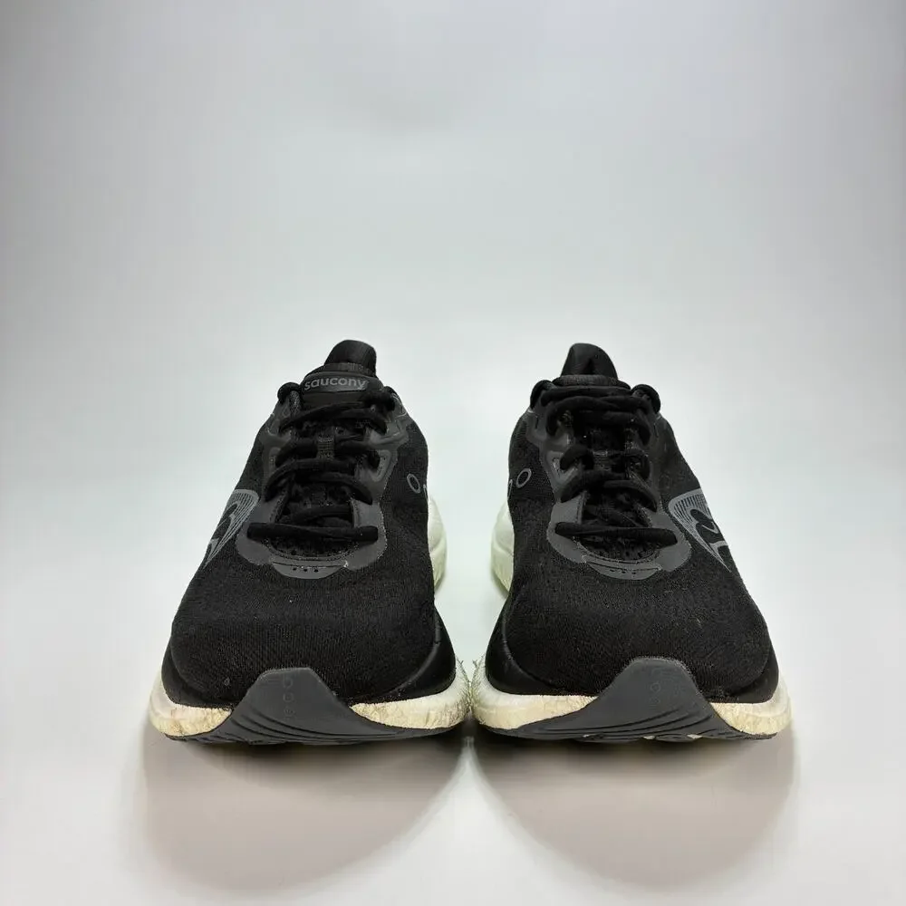 Saucony Triumph 20 Black White Athletic Running Shoes S21023-200 Men's Size 12